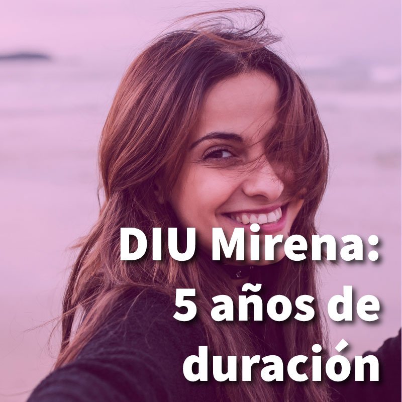 DIU Mirena, 5 años de duración